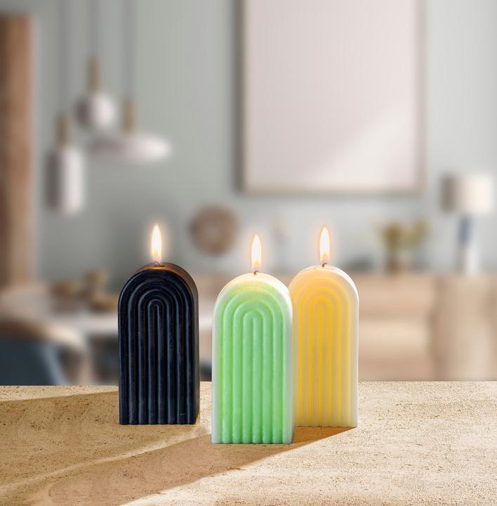 Actual product image Glorex Silicone candle mould "Bow" with wick and wick needle (6 x 3.70 x 12 cm)
