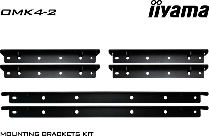 Produktbild iiyama Zubehör OMK4-2 Befestigungswinkel für TF5539UHSC