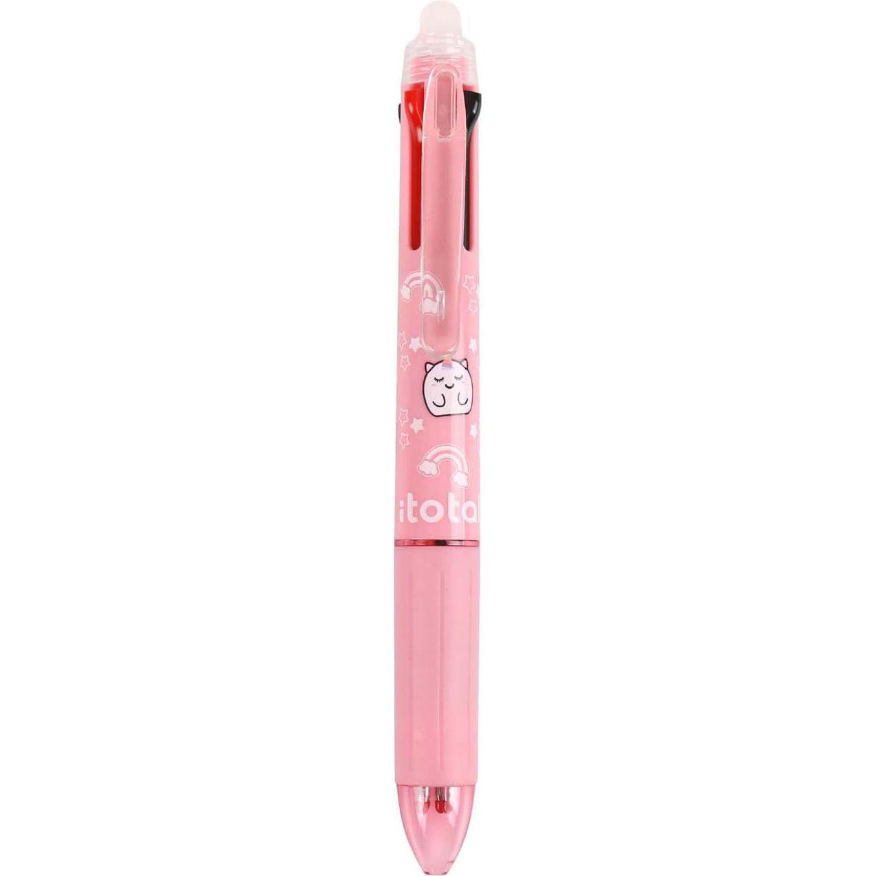 Total Juggling, Schreibstifte, 4in1 radierbarer Mehrfarbenstift Einhorn (1 x)