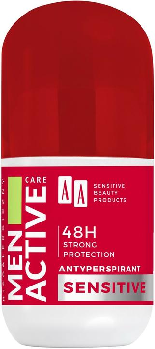 Oceanic Aa Men Active Care Antiperspirant Roll-On Sensitive 50ml (Roll-on, 50 ml)