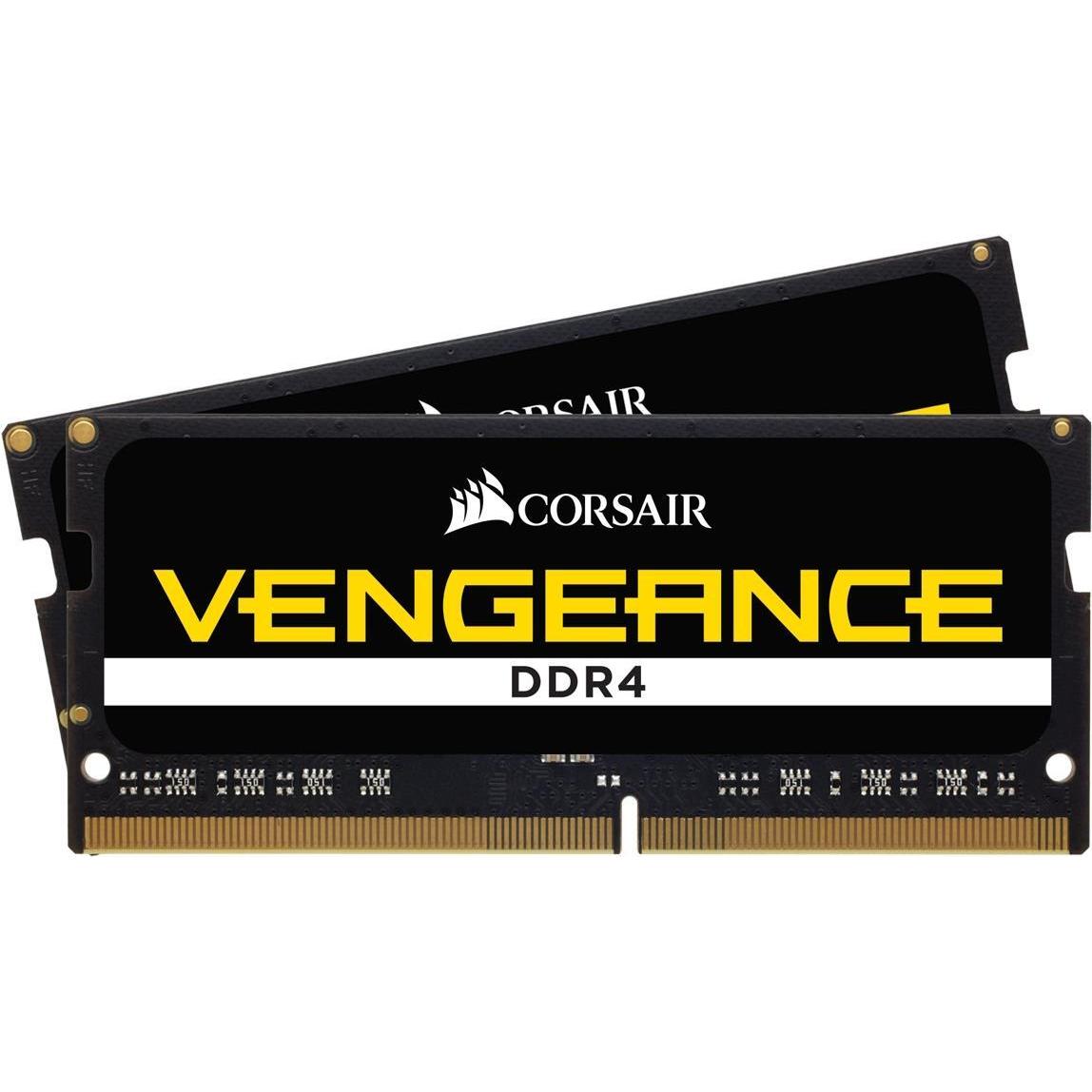 Corsair Vengeance (2 x 16GB, 2933 MHz, DDR4-RAM, SO-DIMM), RAM, Schwarz