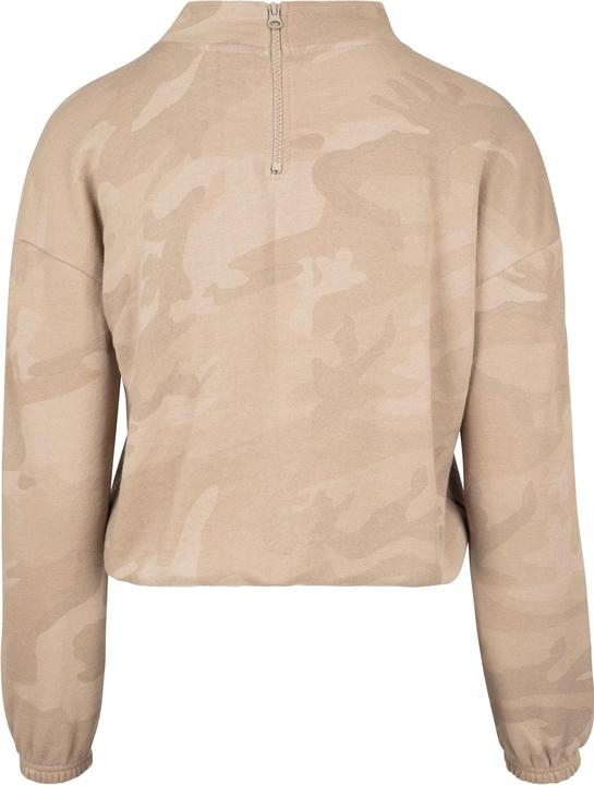 Image du produit Urban Classics Ladies Camo Turtleneck Crew (XS)