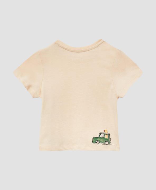 Produktbild S.Oliver T-Shirt Baumwoll-T-Shirt mit Print und Stickerei (92)