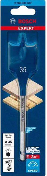 Produktbild Bosch Professional Zubehör EXPERT Self Cut Speed Flachfräsbohrer, 35 x 152 mm (35 mm)