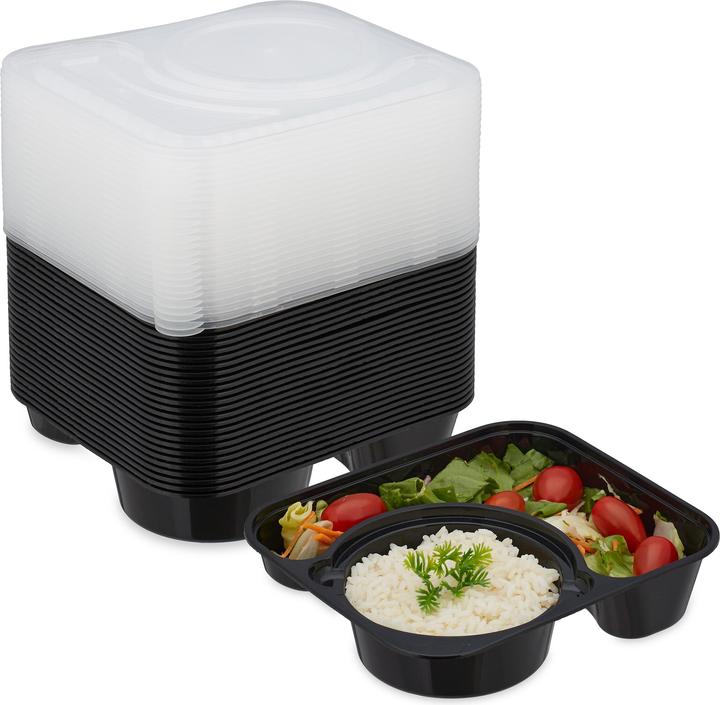 Produktbild Relaxdays 24x Meal-Prep-Boxen
