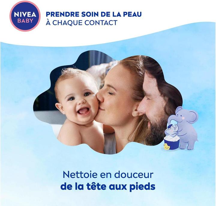 Actual product image NIVEA Head to toe bath & shampoo