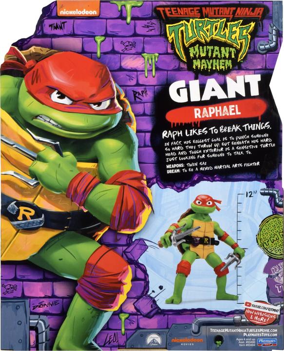 Immagine prodotto Boti Figura delle Teenage Mutant Ninja Turtles - Raffaello gigante