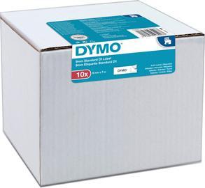 Produktbild Dymo 1x10 D1 Schriftband 9mmx7m auf (0.90 cm, Weiss)