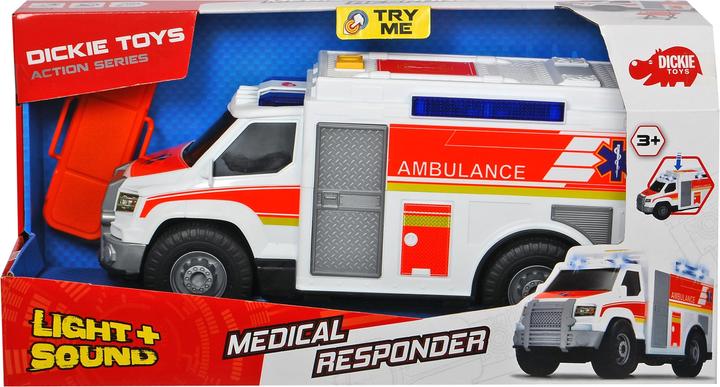 Produktbild Dickie Krankenwagen und Trage mit Licht und Sound