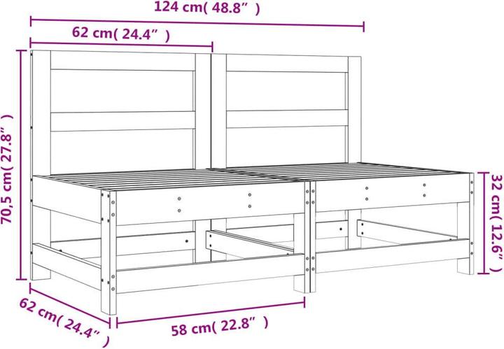 Produktbild vidaXL Banks