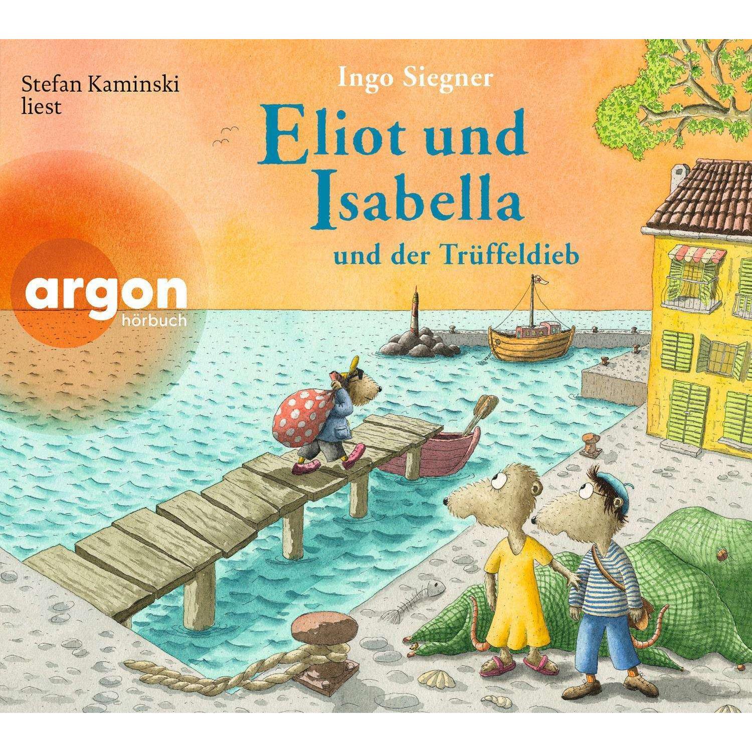 Thumbnail - Eliot und Isabella 06 - und der Trüffeldieb, Hörbücher von Stefan Kaminski, Ingo Siegner