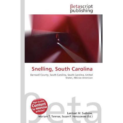 Snelling, South Carolina, Fachbücher