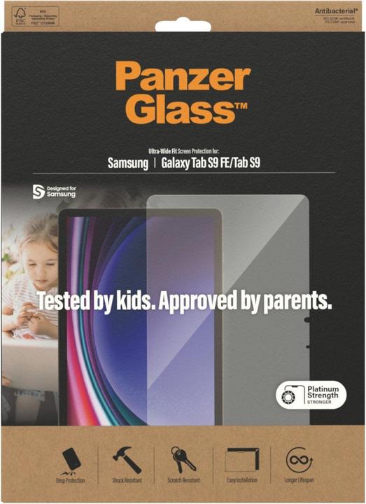Produktbild PanzerGlass Screen Protector (1 Stk., Samsung Galaxy Tab S9, Samsung Galaxy Tab S9 FE)