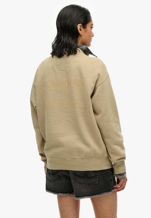 Immagine prodotto Superdry Lockeres Sport Luxe Sweatshirt mit Rundhalsausschnitt (L)