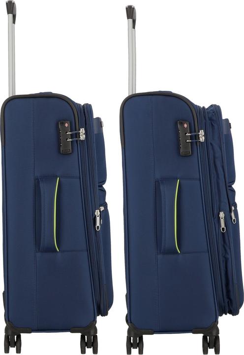 Produktbild D&N Travel Line 6704 4-Rollen Kofferset 3tlg. (208 l)