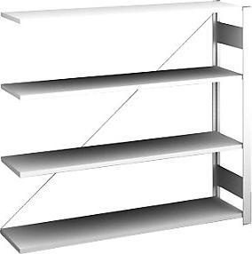 Actual product image Hofe Sideboard plug-in shelf, light gray