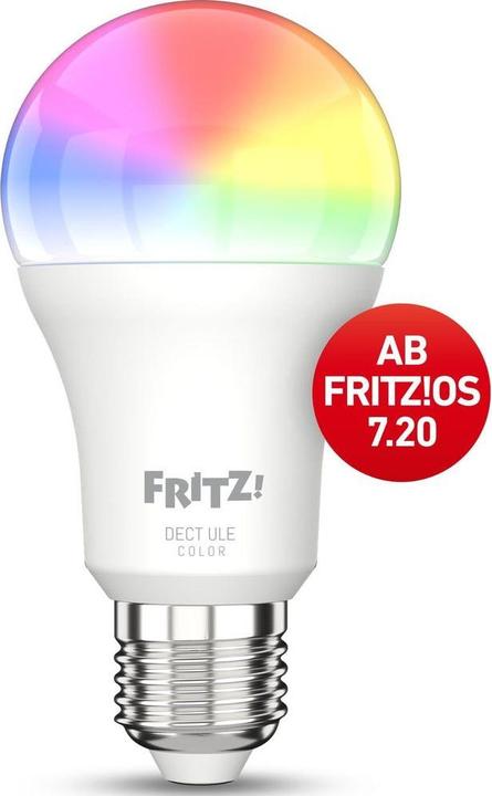 Produktbild FRITZ! DECT 500 International (E27, 9.40 W, 806 lm, 1 x, F)