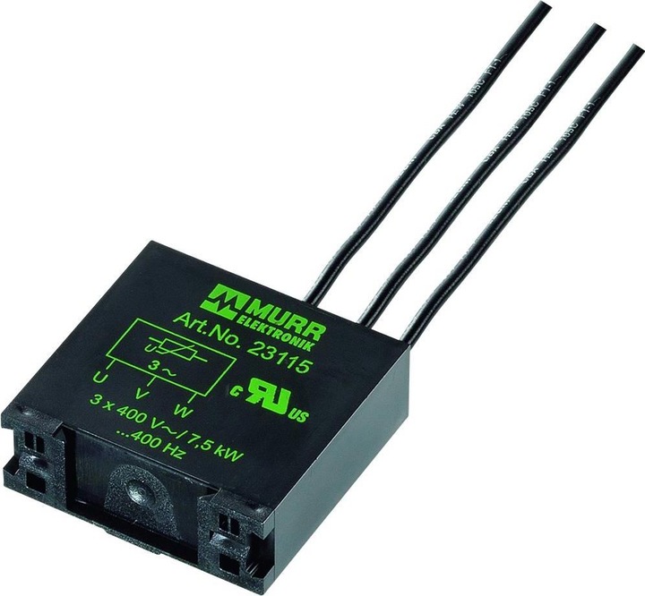 Actual product image Murr Elektronik Motor suppression module Varistor, 3x400VAC/7.5kW RC3BU-VG-3x400/7.5k