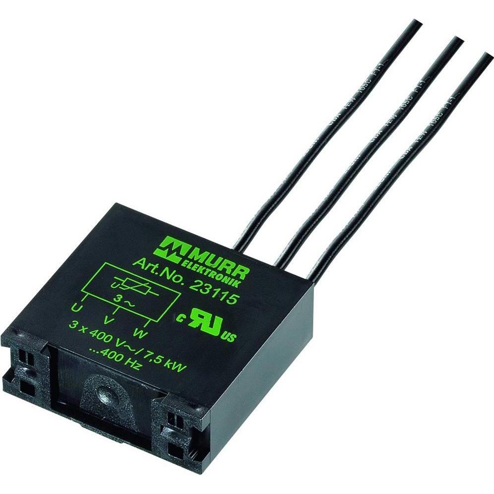 Thumbnail - Murr Elektronik Motorentstörmodul Varistor, 3x400VAC/7.5kW RC3BU-VG-3x400/7.5k, Induktor