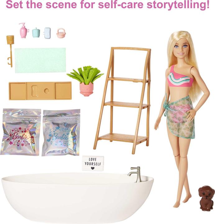 Produktbild Barbie Wellness Konfettibad Spielset