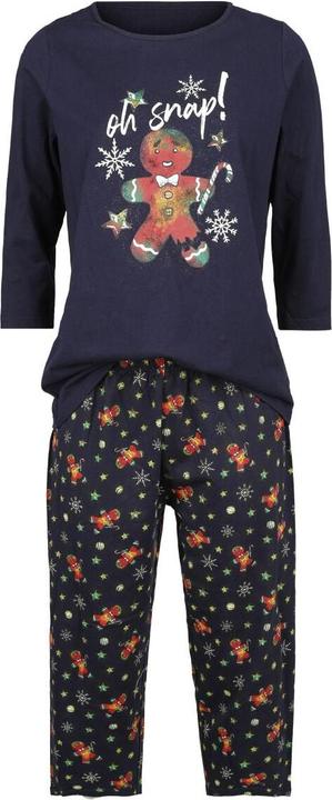 Produktbild Full Volume by EMP Pyjama with Gingerbread Man Print (L)