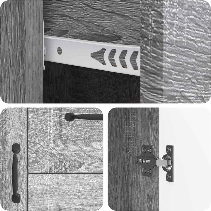 Image du produit vidaXL Sideboard-Aufbewahrung (34.50 x 89 x 57 cm)