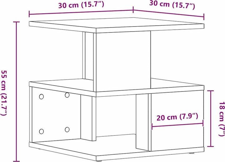 Image du produit vidaXL Beistelltisch