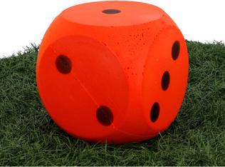 Produktbild Hipo Soft Dobbelsteen Rood