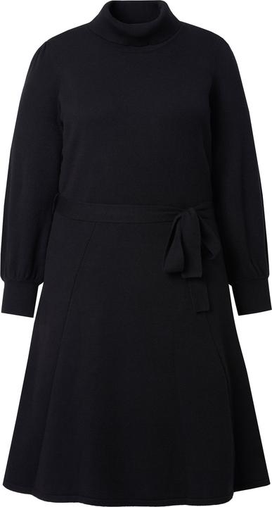 Produktbild Miamoda Strickkleid, Midilänge, Rollkragen, Taillengürtel (42, 44)