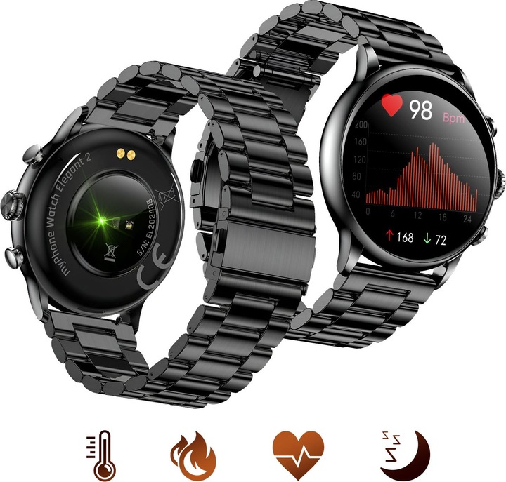 Produktbild Myphone Watch Elegant 2 Black (43.70 mm)