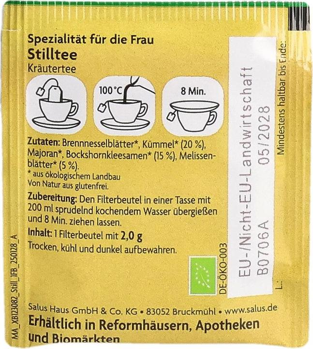 Produktbild Salus Stilltee Bio Btl 15