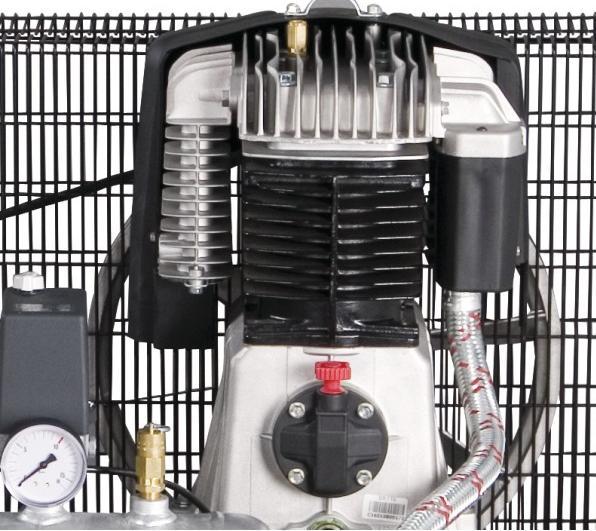 Produktbild Stürmer - AIRPROFI BK 1003/13/10 - Stationärer Beistell-Kolben-Kompressor (10 Bar, 13 l)