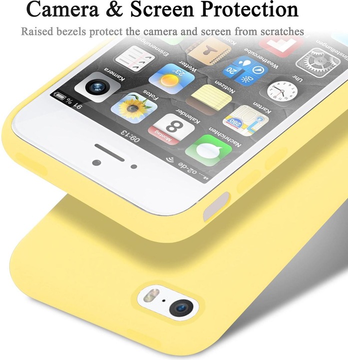 Produktbild Cadorabo TPU Liquid Silicone Case Cover (Apple iPhone 5)