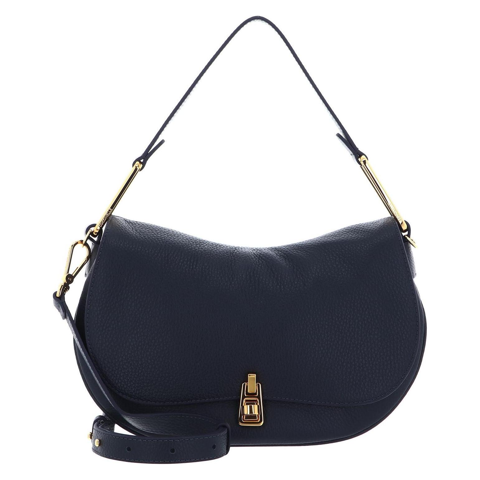Coccinelle, Damen, Handtasche, Magie Soft Handbag Grained Leather, Blau
