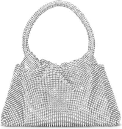 Only-Bags.Store Abendtasche Kupplung Umhängetasche kleine Pailletten Handtasche Umhängetasche Kettentasche für