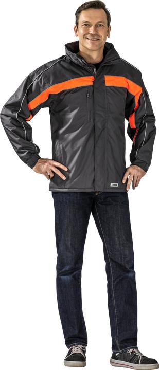 Actual product image Planam Cosmic jacket anthracite/orange XL XXL (XXL)