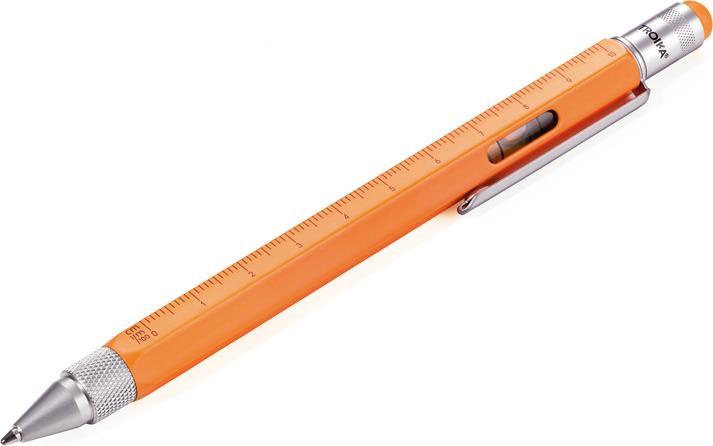 Produktbild Troika CONSTRUCTION Multitasking Kugelschreiber, metal orange (Neonorange)