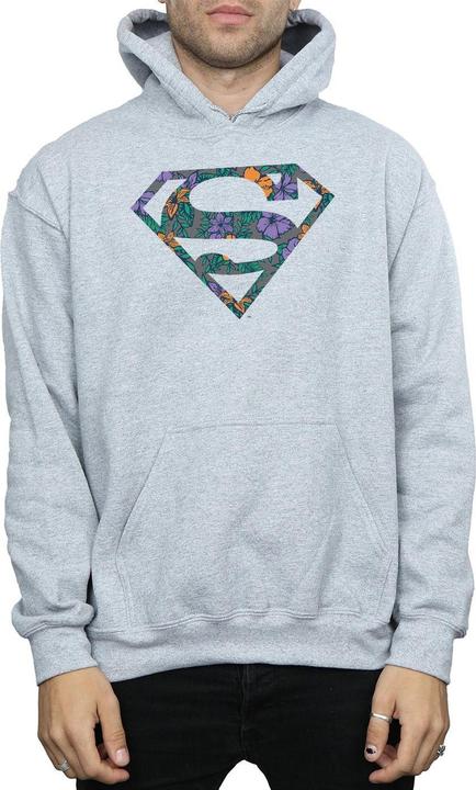 Produktbild Superman Floral Logo 1 Kapuzenpullover (XXL)