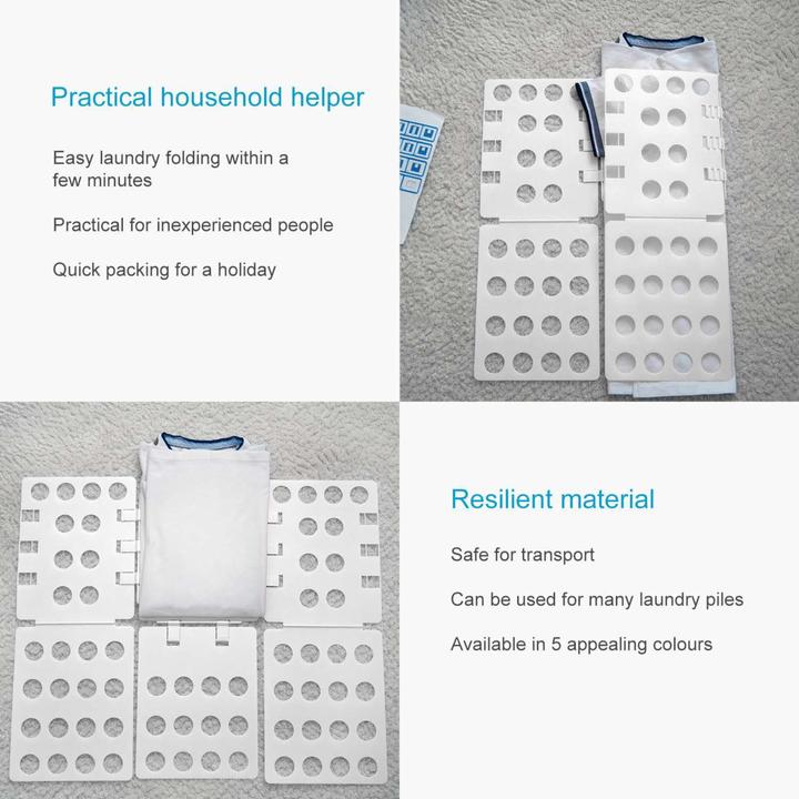 Actual product image Intirilife Laundry Folding Board Clothes Folding Aid