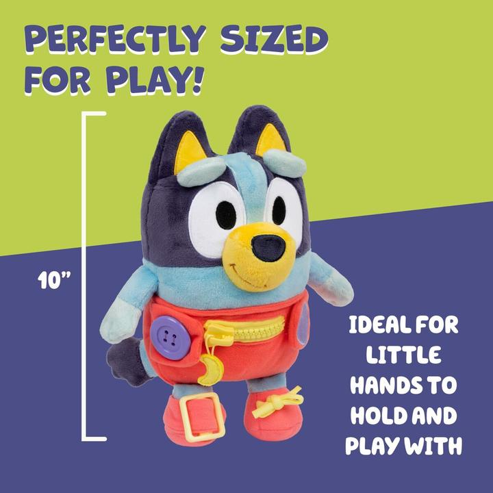 Actual product image Bluey - baby teddy with diaper, 25 cm (90334) (30 cm)