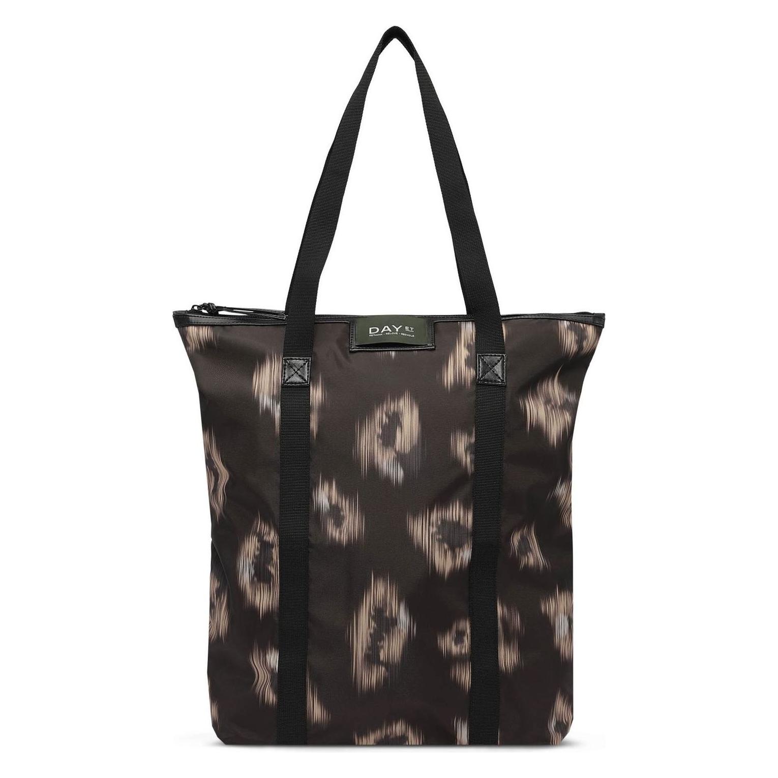 Day Et, Damen, Handtasche, Day Gweneth Re-P Ikat Tote Bag, Beige, Schwarz