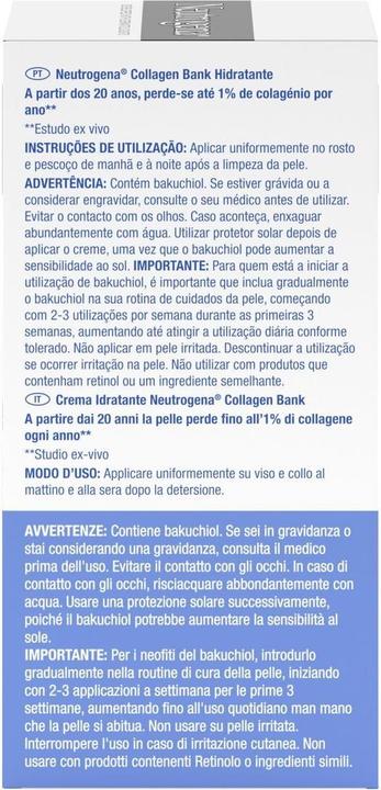 Produktbild Neutrogena Collagen Bank Moisturizing Cream 50ml (50 ml, Nachtcreme, Tagescreme)