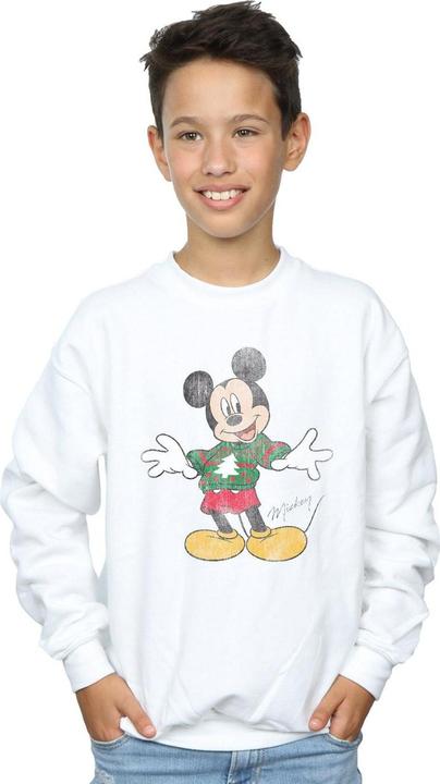 Produktbild Disney Mickey Mouse Christmas Jumper Sweatshirt Jungen (116)