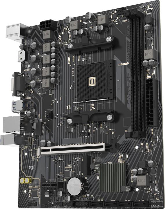 Productafbeelding Sapphire A520M-E 1xHDMI 1.4 (AM4, AMD A520, mATX)