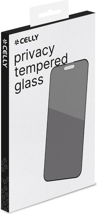 Actual product image Celly Privacy Full Iphone 15 Plus Bk (1 pcs., Apple iPhone 15 Plus)