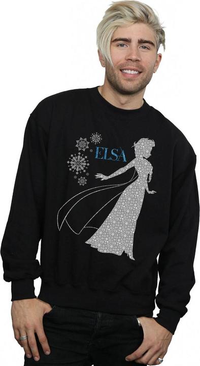 Produktbild Disney Frozen Elsa Christmas Silhouette Sweatshirt (L)