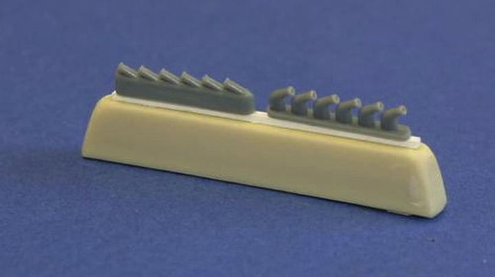 Actual product image CMK P51B /C /D Mustang exhaust