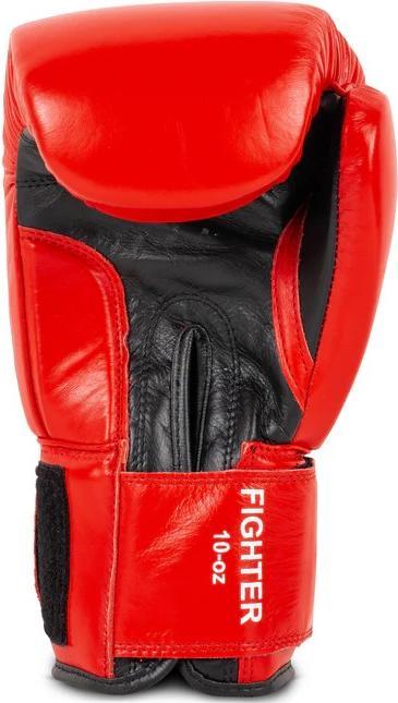 Actual product image Benlee Boxing Gloves Fighter Red (18 OZ, One size)