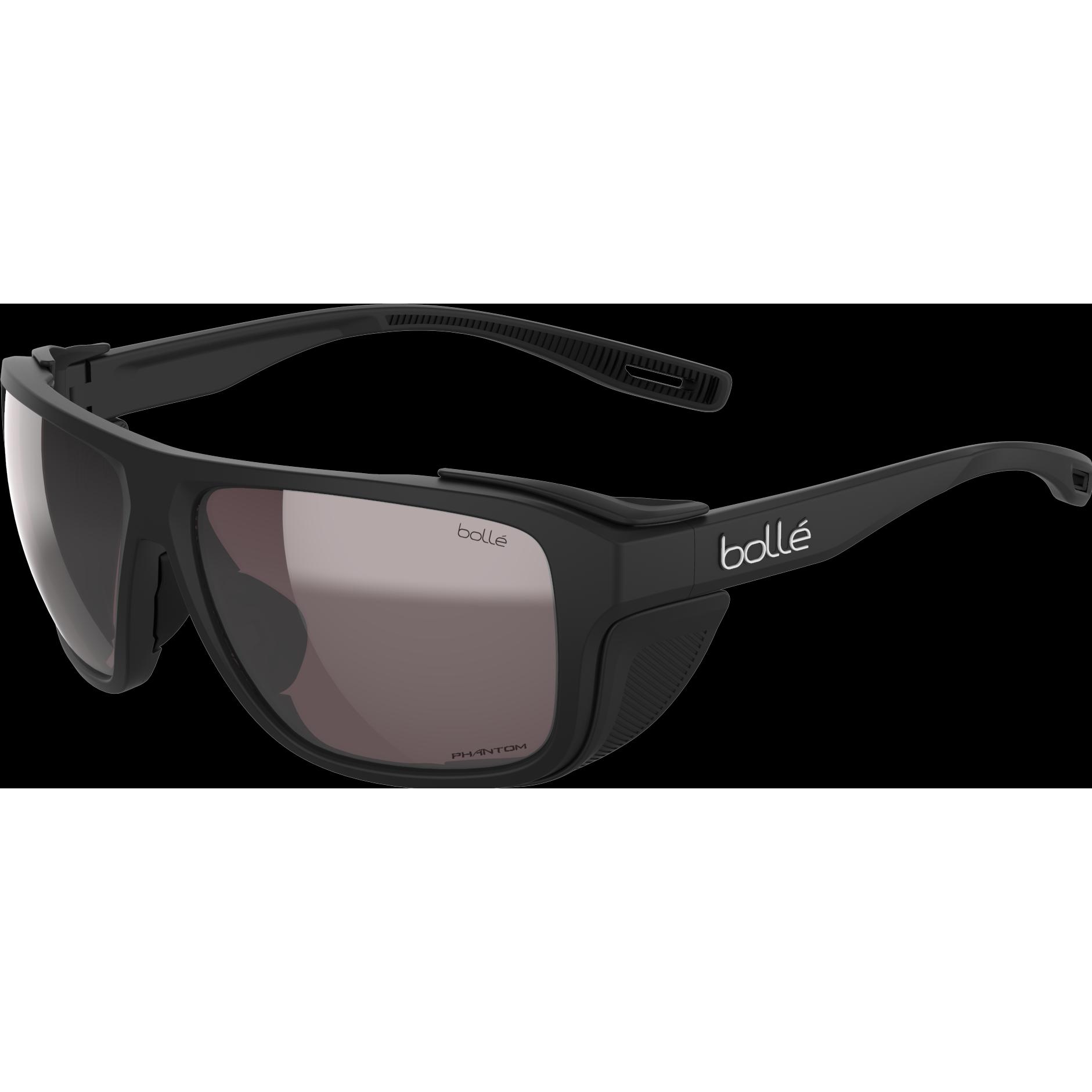 Bollé, Herren, Sportbrille, Pathfinder Photochromic S2-4 (VLT 18-5%) (Black Matte, Schwarz), Schwarz