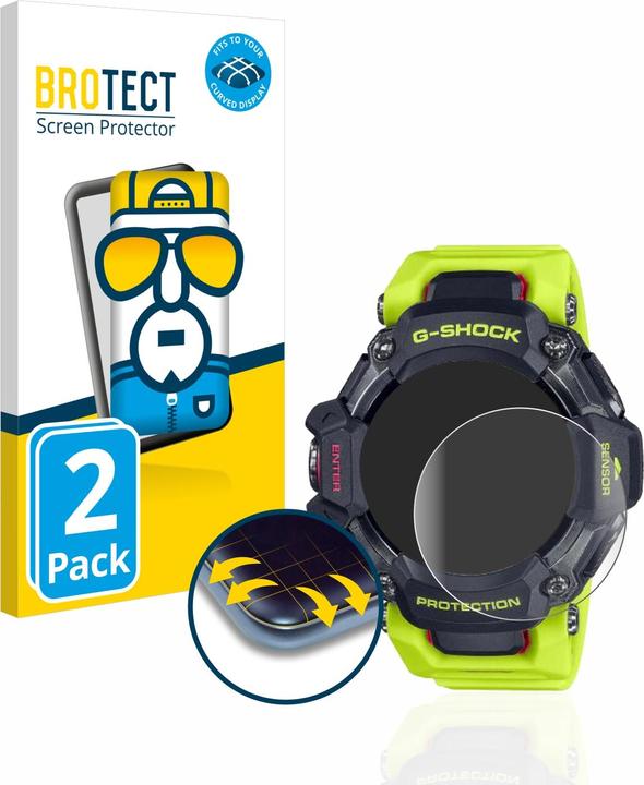 Productafbeelding BROTECT Volledig bedekkende screen protector (Casio G-Shock GBD-H2000)